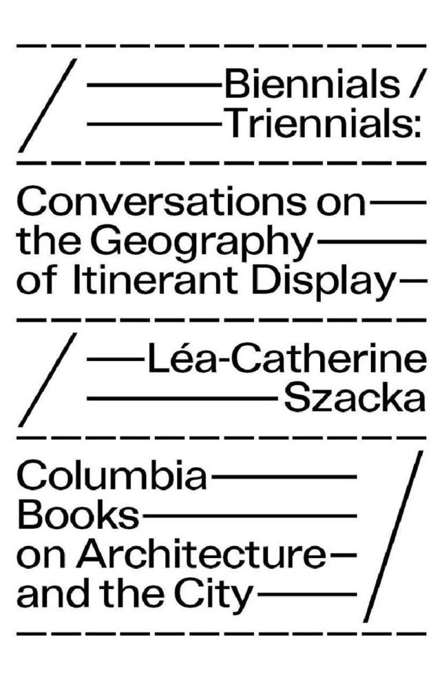 Cover of a book with Biennials / Triennials on it