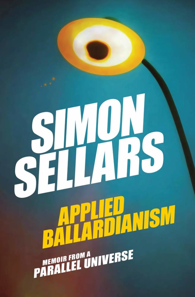 Blue book cover with the words "applied ballardianism" on it