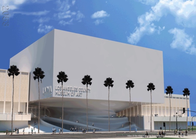 an alternative design proposal for the Los Angeles County Museum of Art