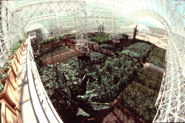 Greenhouse architecture biosphere