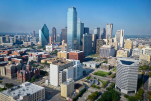 Aerial photo of Dallas