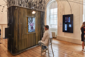 An installationan at the London Design Biennale