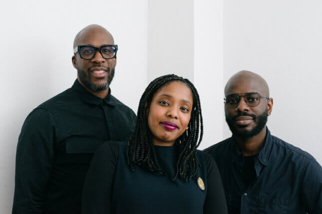 Photo of Deem founders Nu Goteh, Alice Grandoit, and Marquise Stillwell