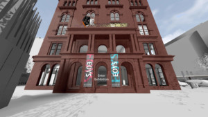 digital rendering of italianate building new york