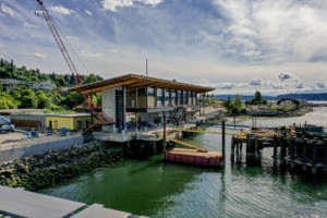 construction photo of Mukilteo Ferry Terminal