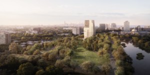 Rendering of the Obama Presidential center campus