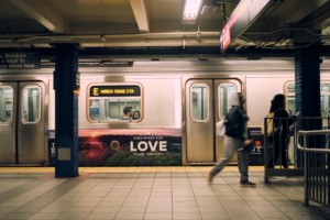 MTA-run subway train