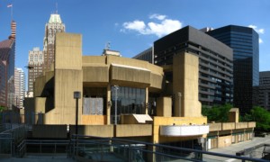 The Morris A. Mechanic Theatre, a brutalist building praised by John Waters