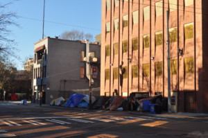 homeless encampment, seattle