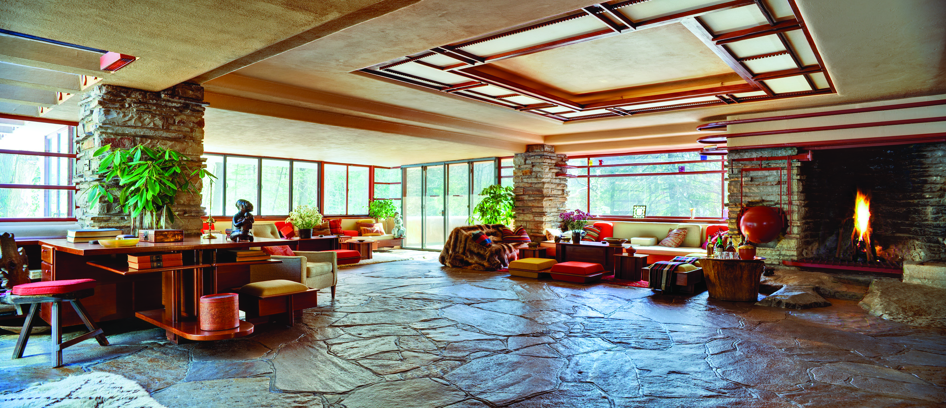 Frank Lloyd Wright S Fallingwater Lets In The Light With Low Iron Glass