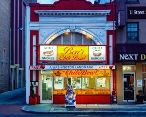 a chili restaurant in Washington, D.C., one of the locations targeted by the Center for the Preservation of Civil Rights Sites