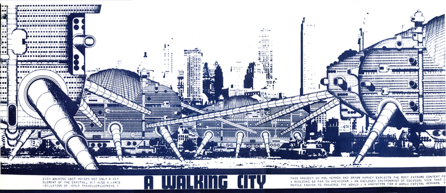conceptual illustration of a city