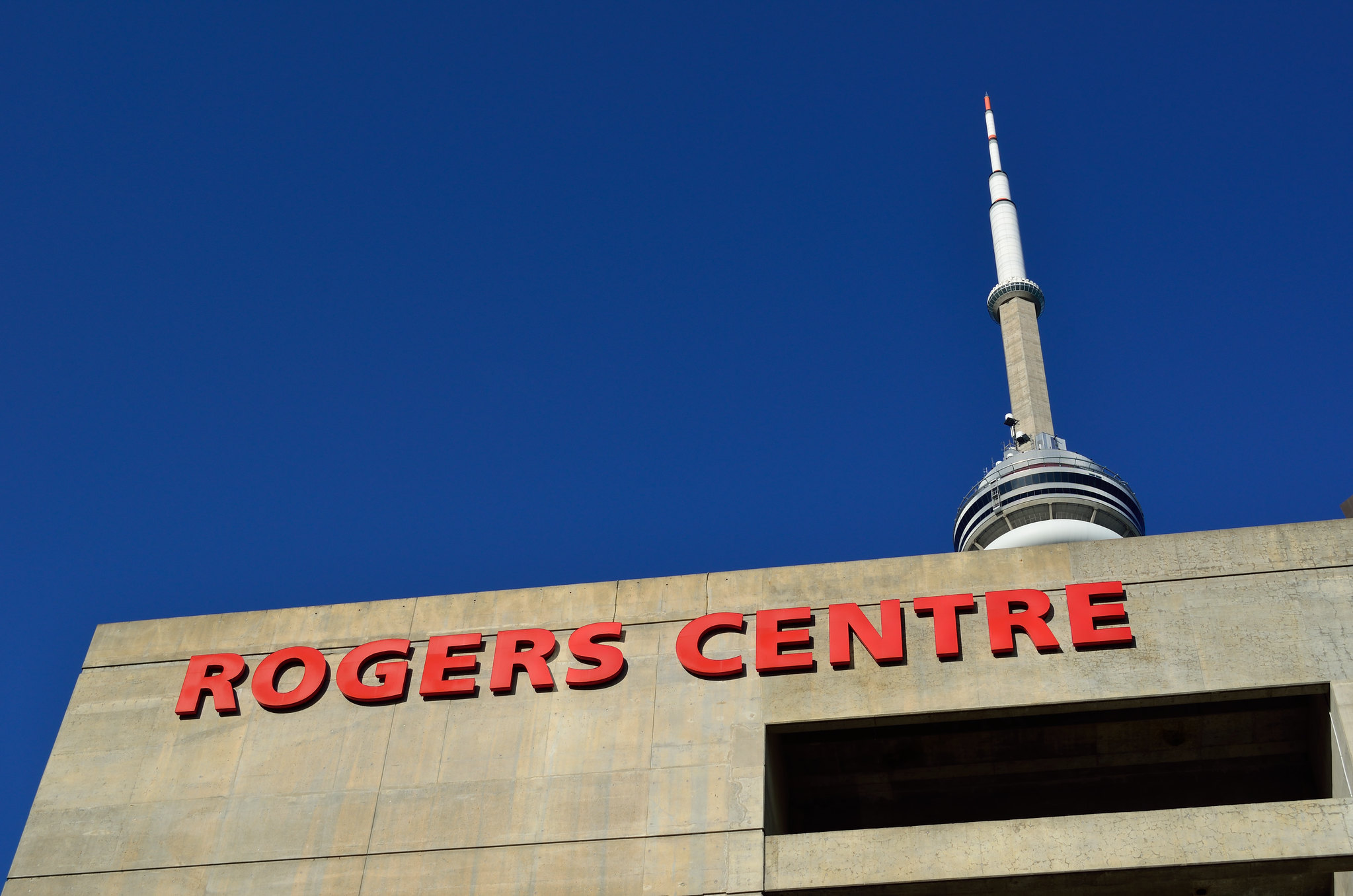 CN Tower and Rogers Centre, Toronto, Ontario