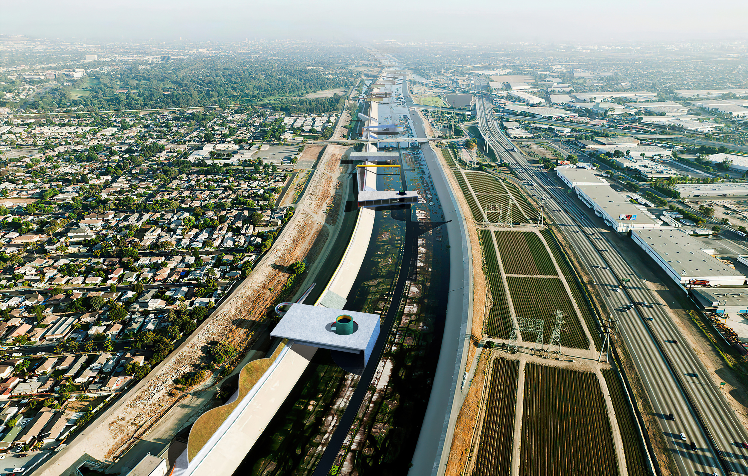 Rendering of L.A. River