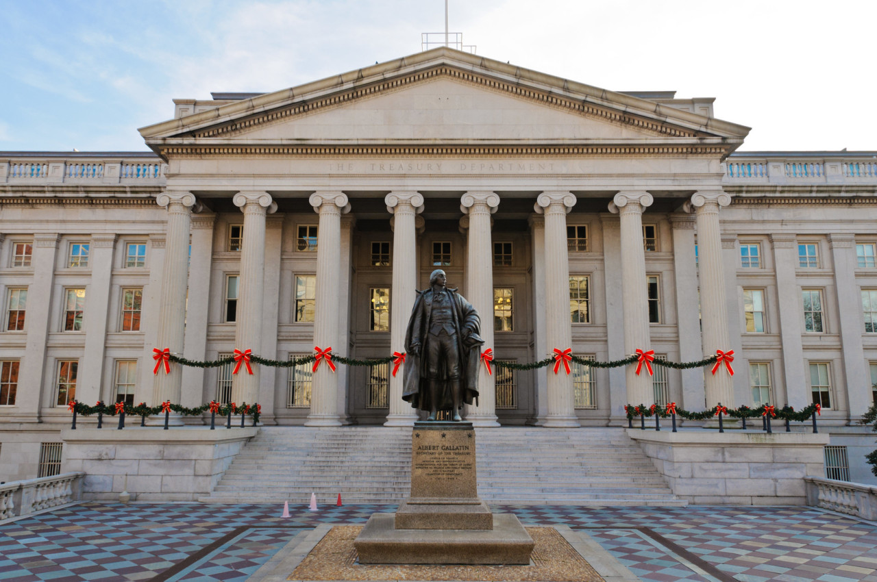 US Treasury Building, which is already in a style mandated by the executive order