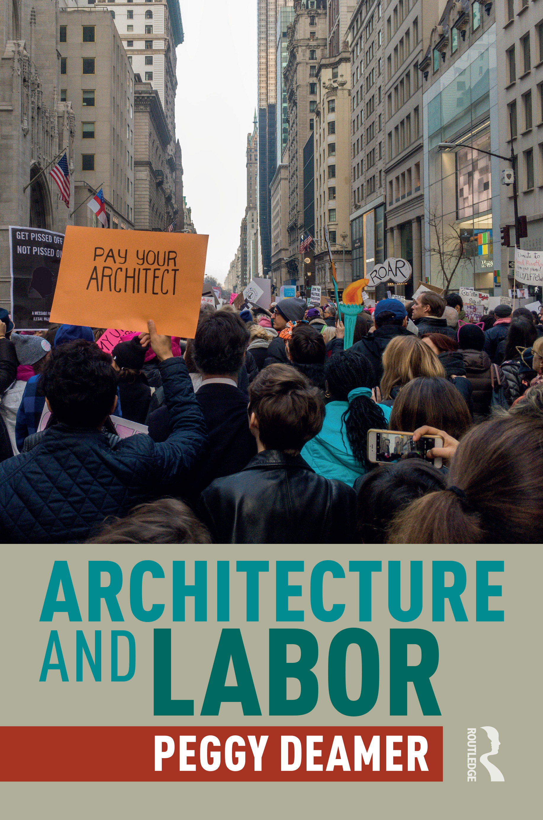 Cover of a book reading architecture and labor