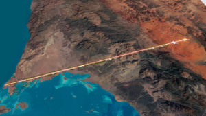 THE LINE, a linear development in the mountains of saudi arabia