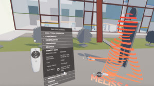 a screenshot of a person in a vr environment, similar to Prospect