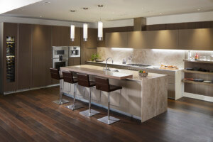 a high-rise kitchen interior from snaidero usa