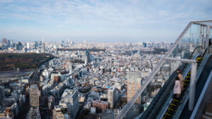 The tokyo skyline; it's in doubt whether the 2021 summer olympic games will go ahead