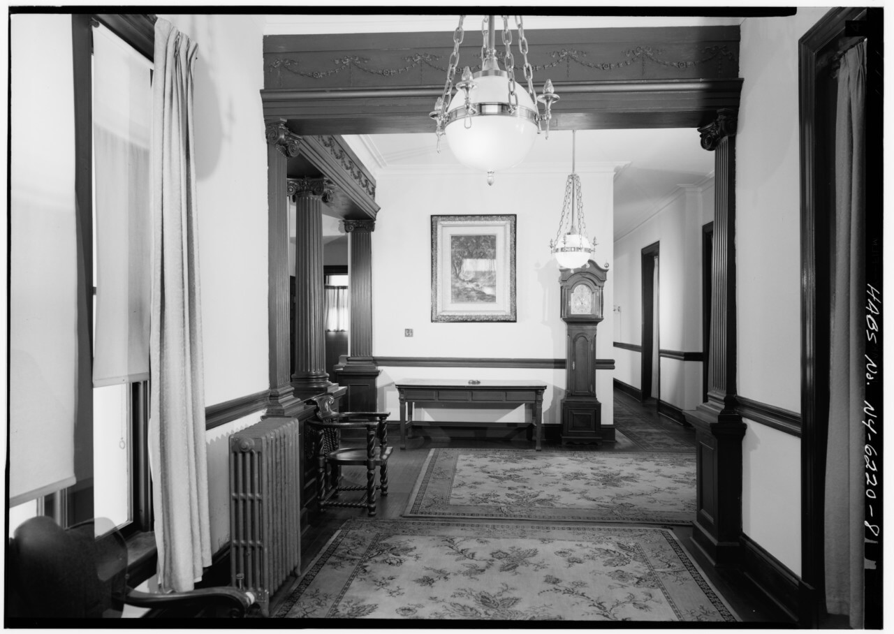 historic interior photo of a gentleman's club