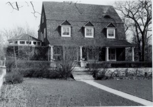 historic photo of a dutch colonial home, the Frederick Bagley House
