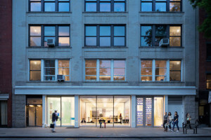 Front facade of Center for Architecture building in New York City