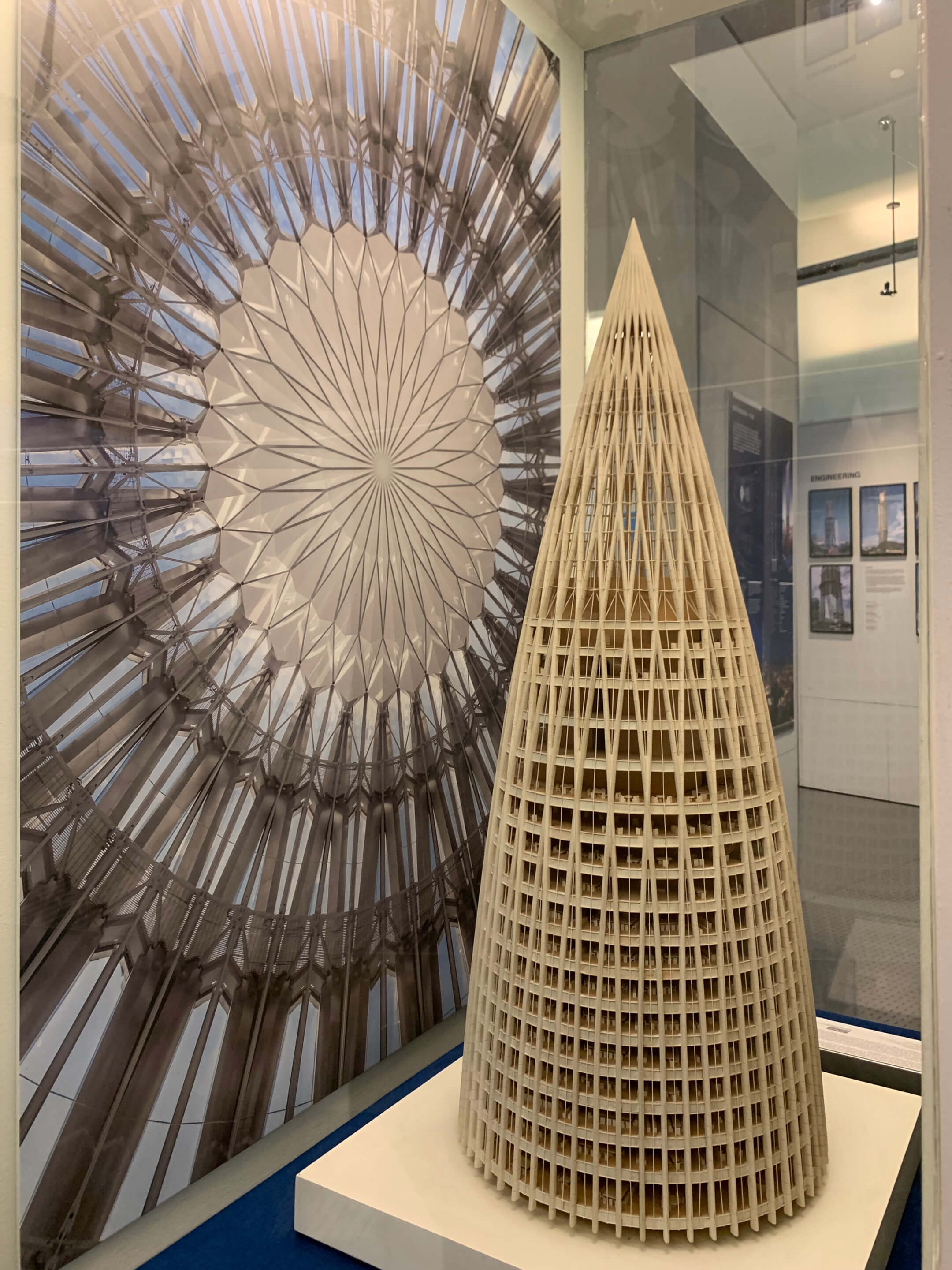 Model of the China Resources Tower