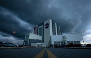 a nasa building, one that aecom will work on