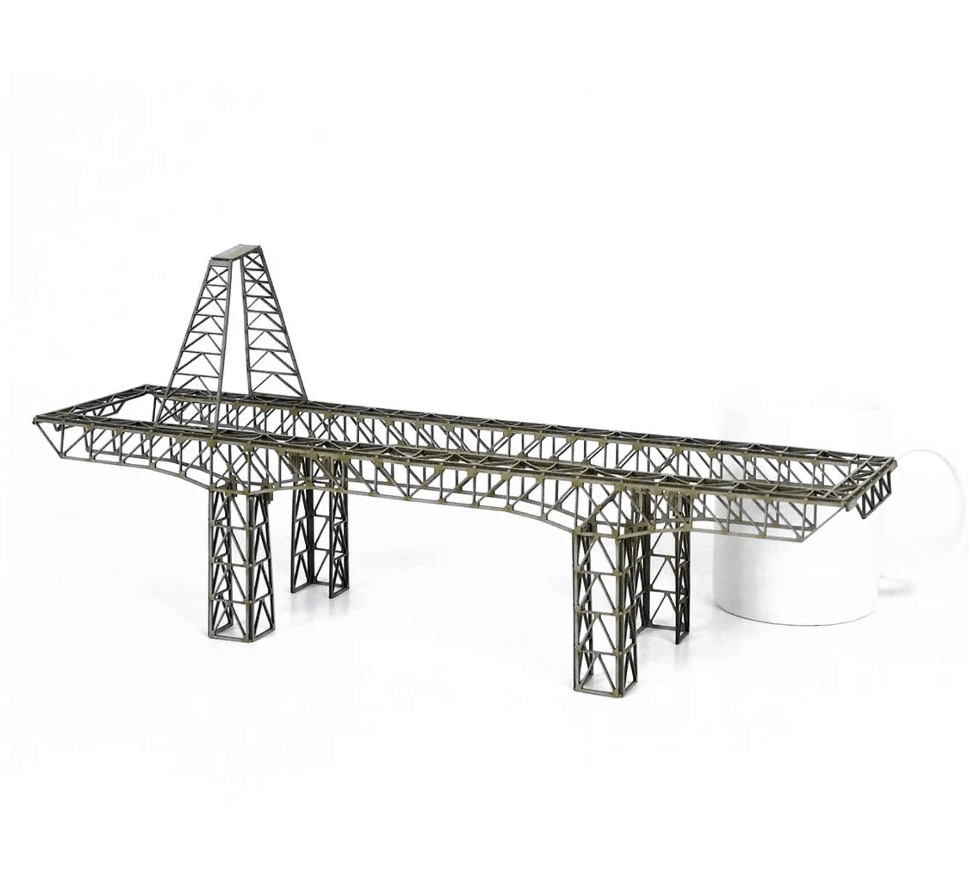 model of a crane gantry for the 2021 gift guide