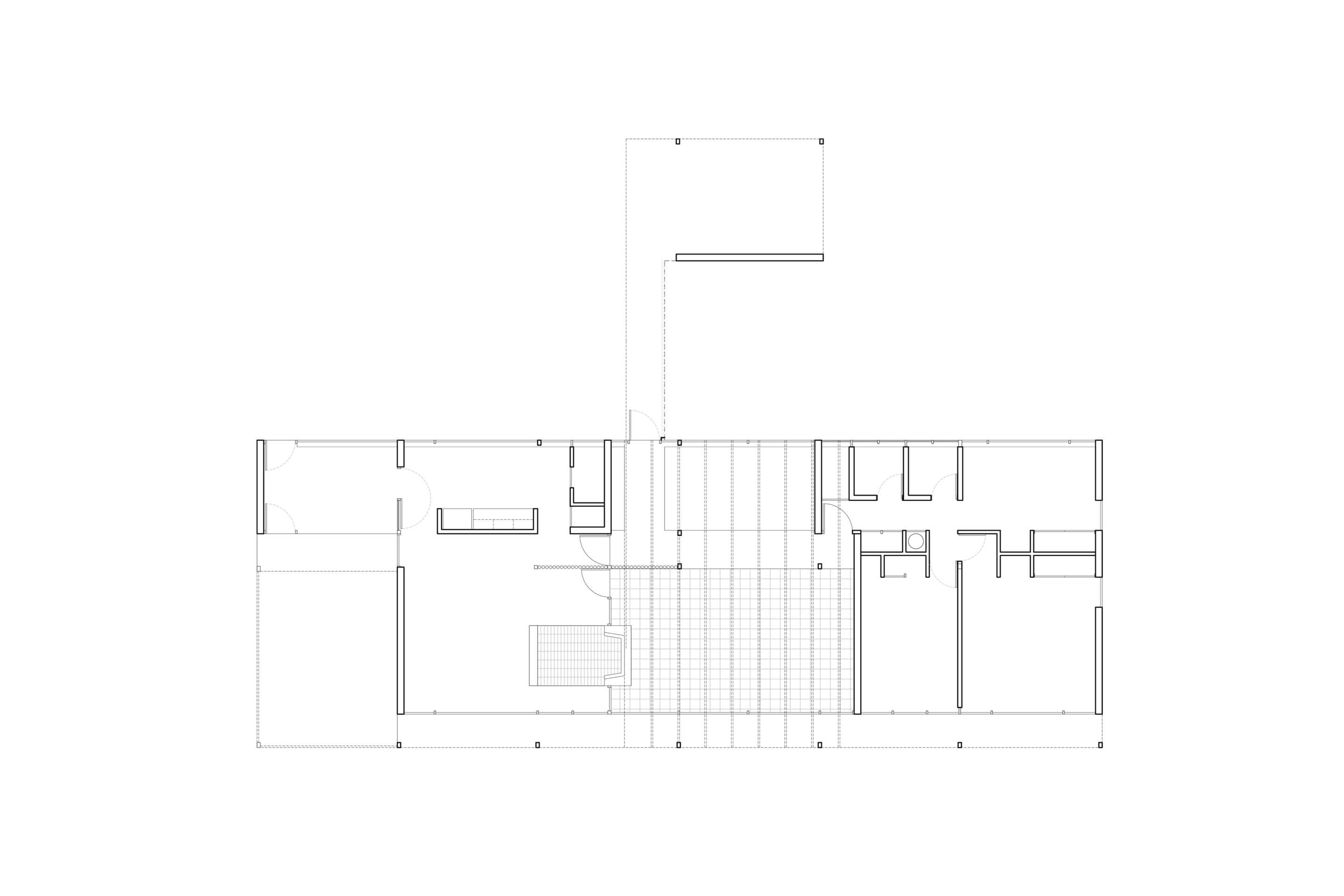 floor plan of a modern home