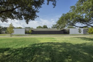 south elevation of the menil drawing institute, a 2022 AIA architecture awards winner
