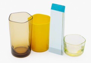 a group of glass vessels for purchase at Design for Ukraine