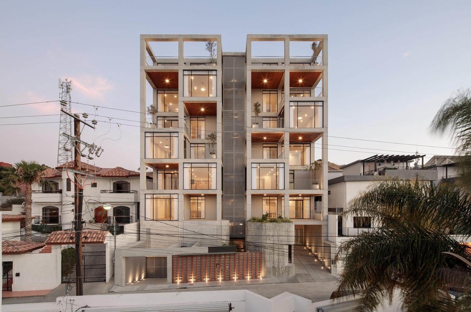a stacked multi-family home in tijuana