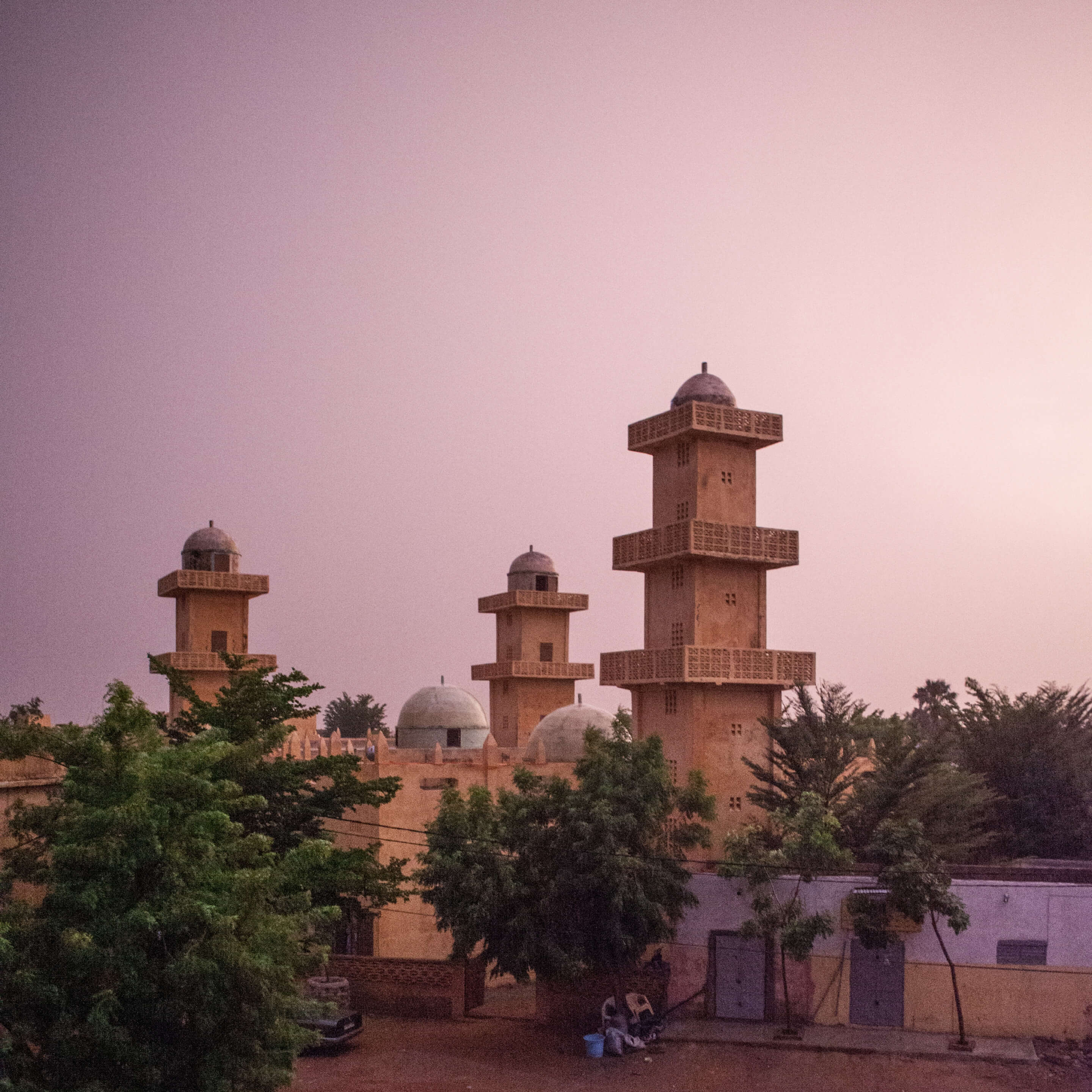 an earthen mosque in mali 