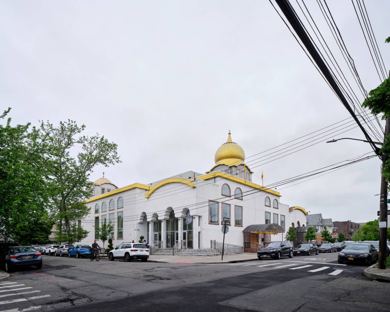 exterior of a sikh gurdwara in nyc