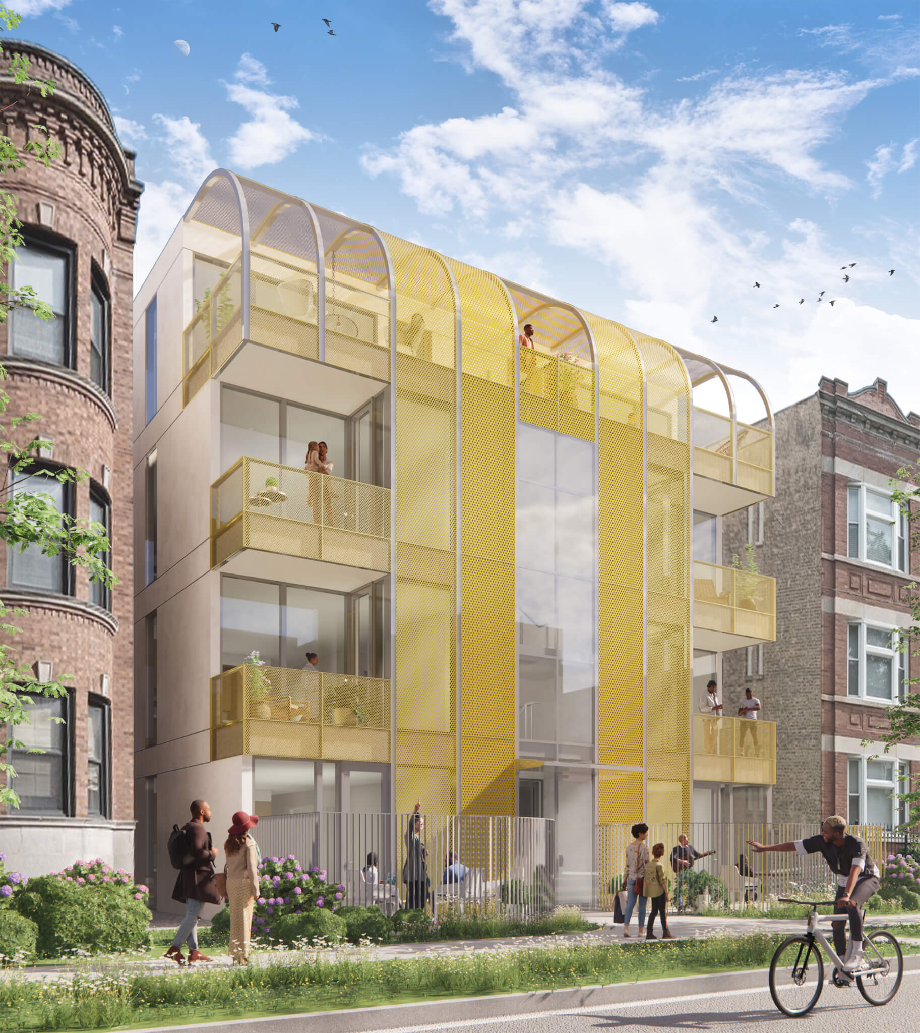 Finalists announced for a housing ideas competition in Chicago