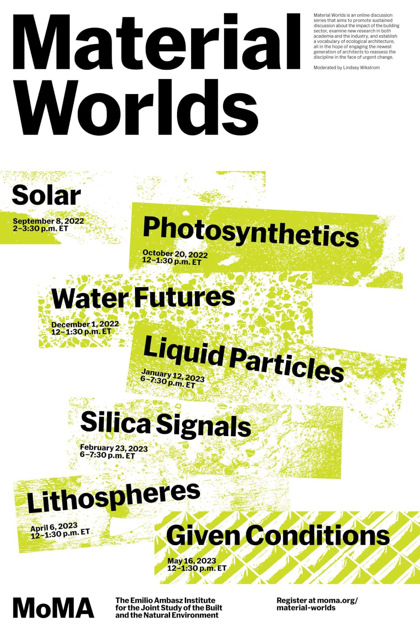 lecture series poster