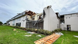 tornado damage at a florida home