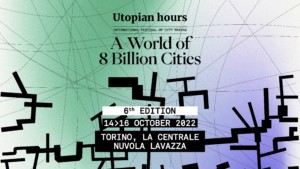 Utopian Hours 2022 A World of 8 Billion Cities poster