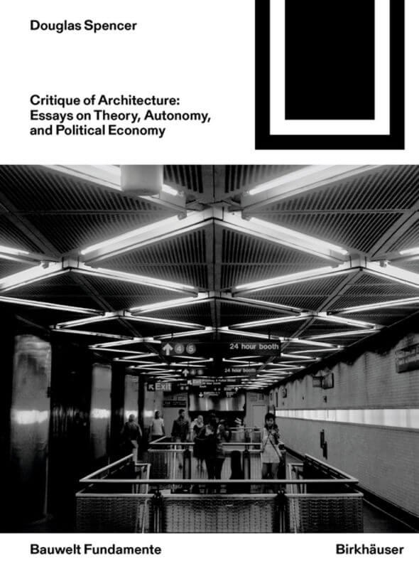 cover of critique of architecture