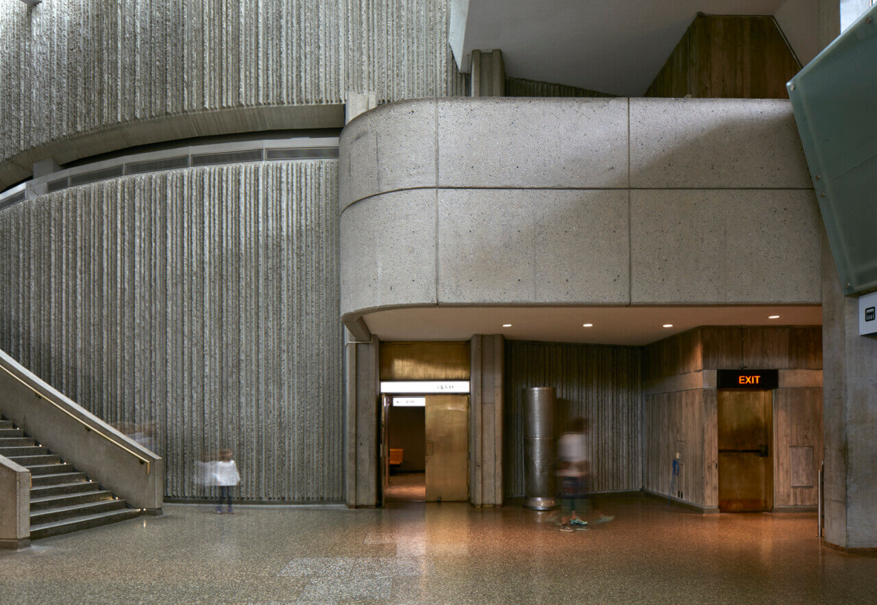 lobby of a science center