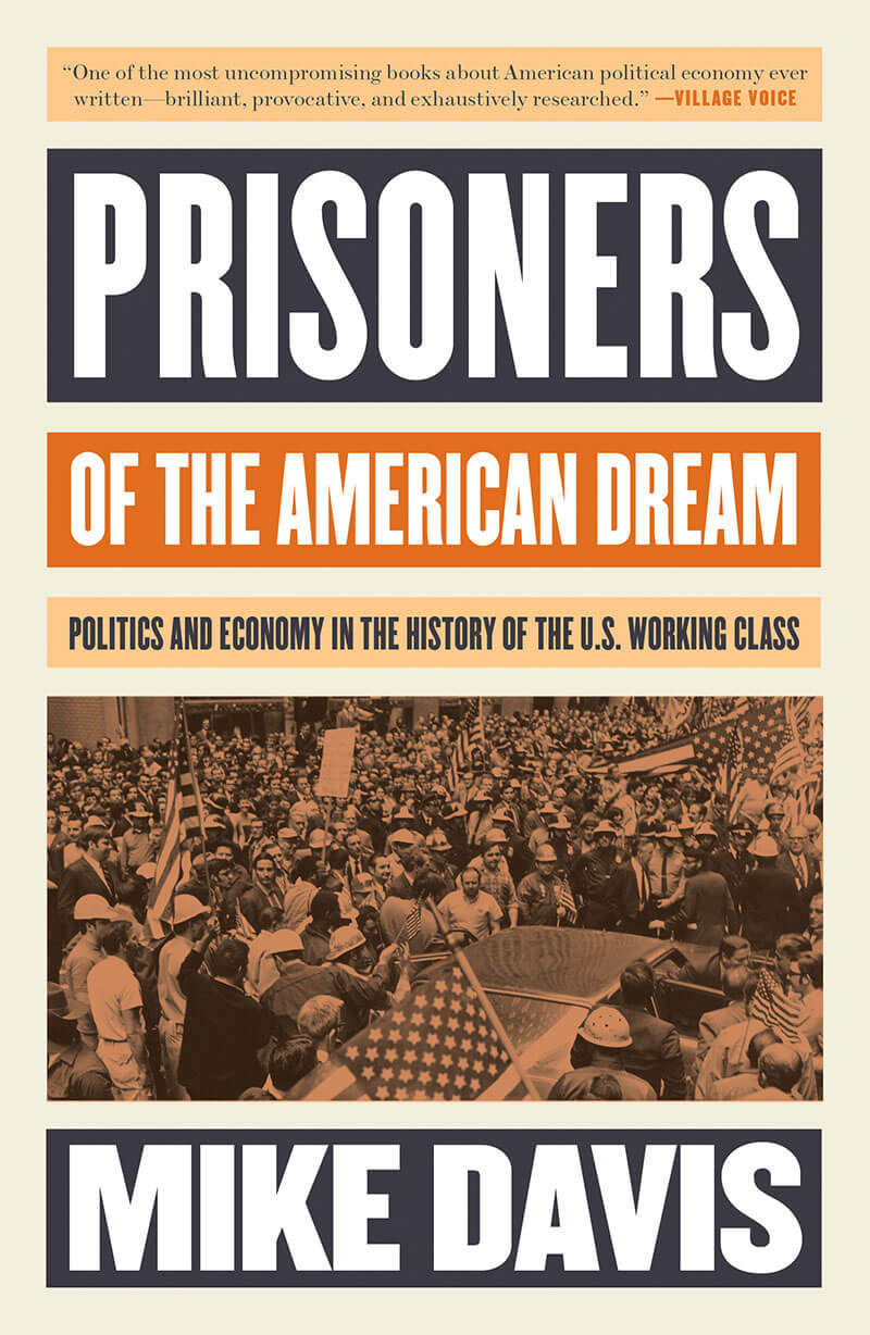 book cover of "Prisoners of the American Dream," published by Verso