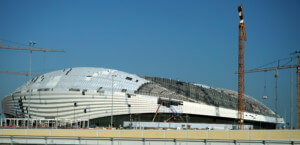 construction of stadium