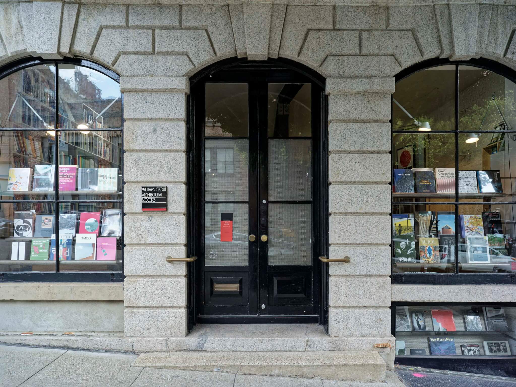 exterior of william stout bookstore