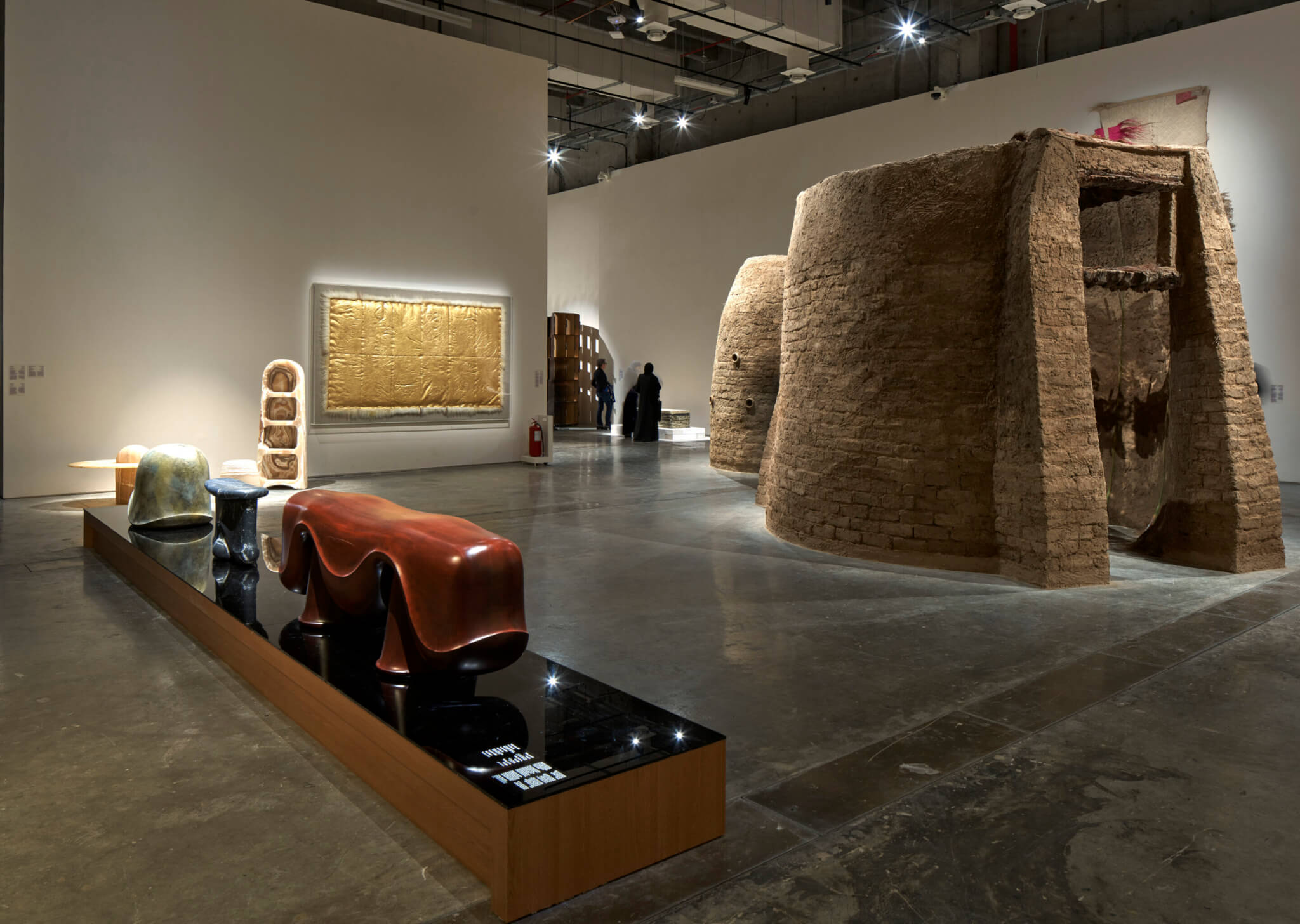 installation view of Arab Design Now