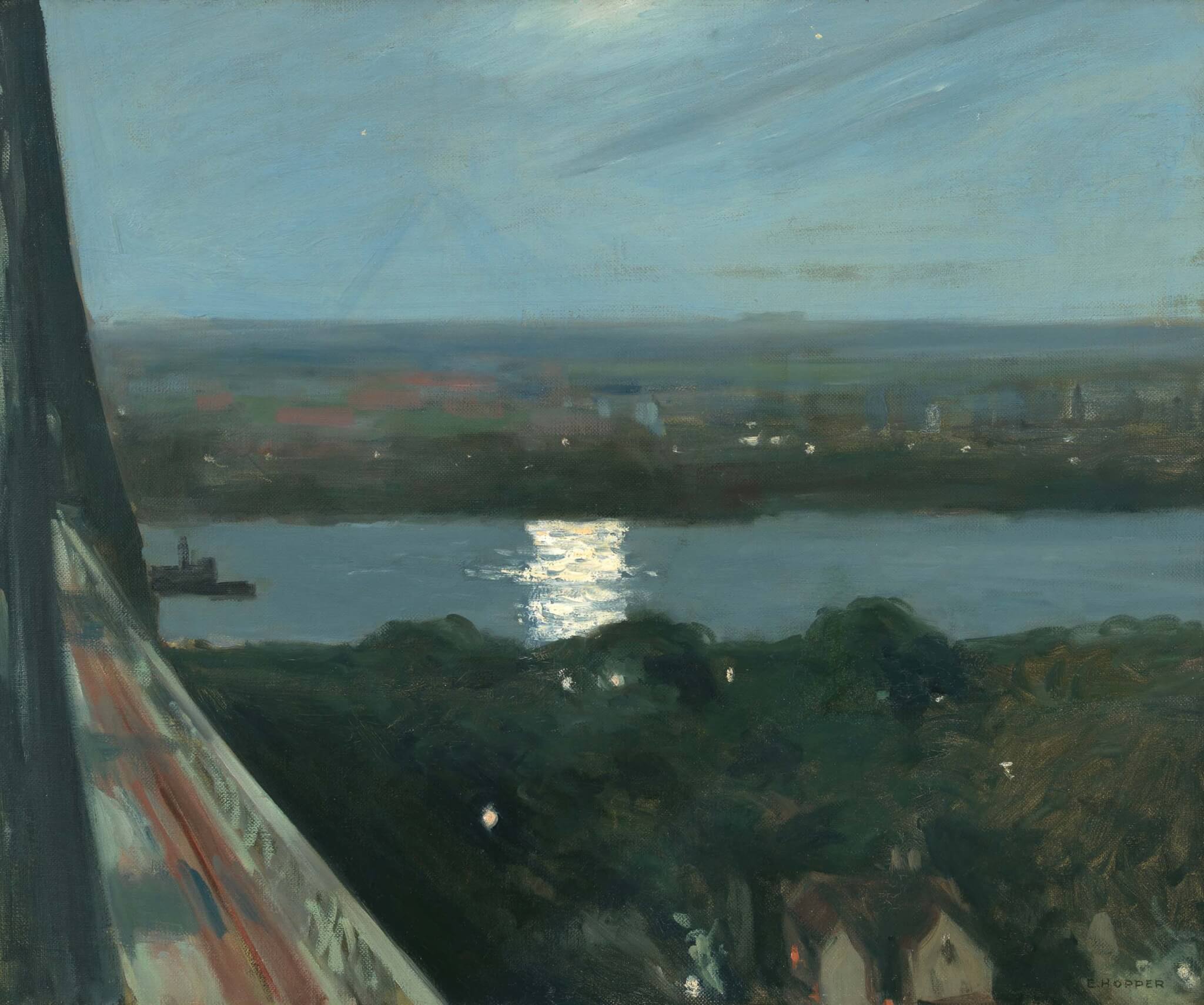 Blackwell's Island painting
