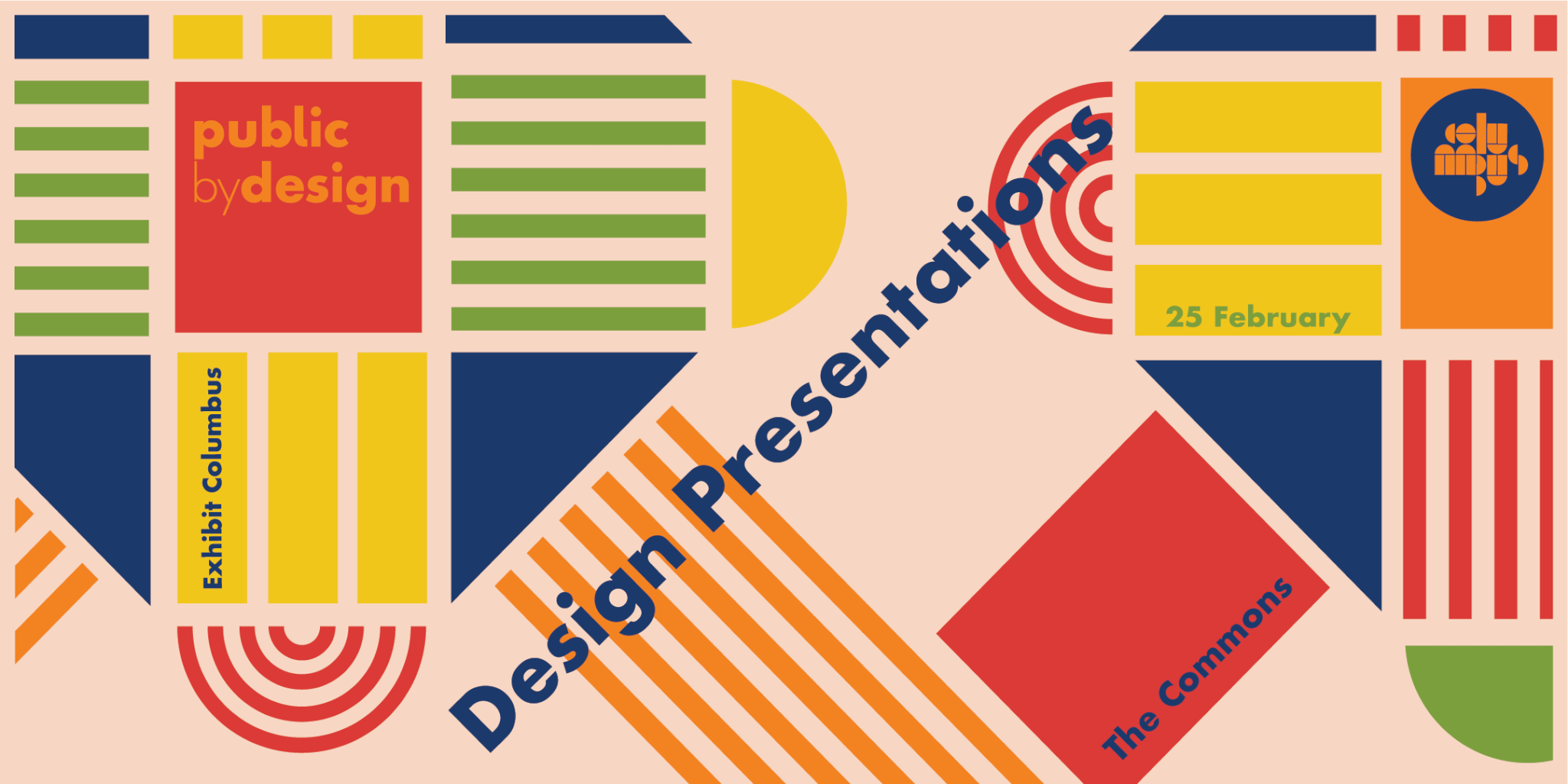 colorful banners for exhibit columbus design presentations