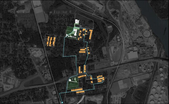 WXY's site design for Historic Africatown