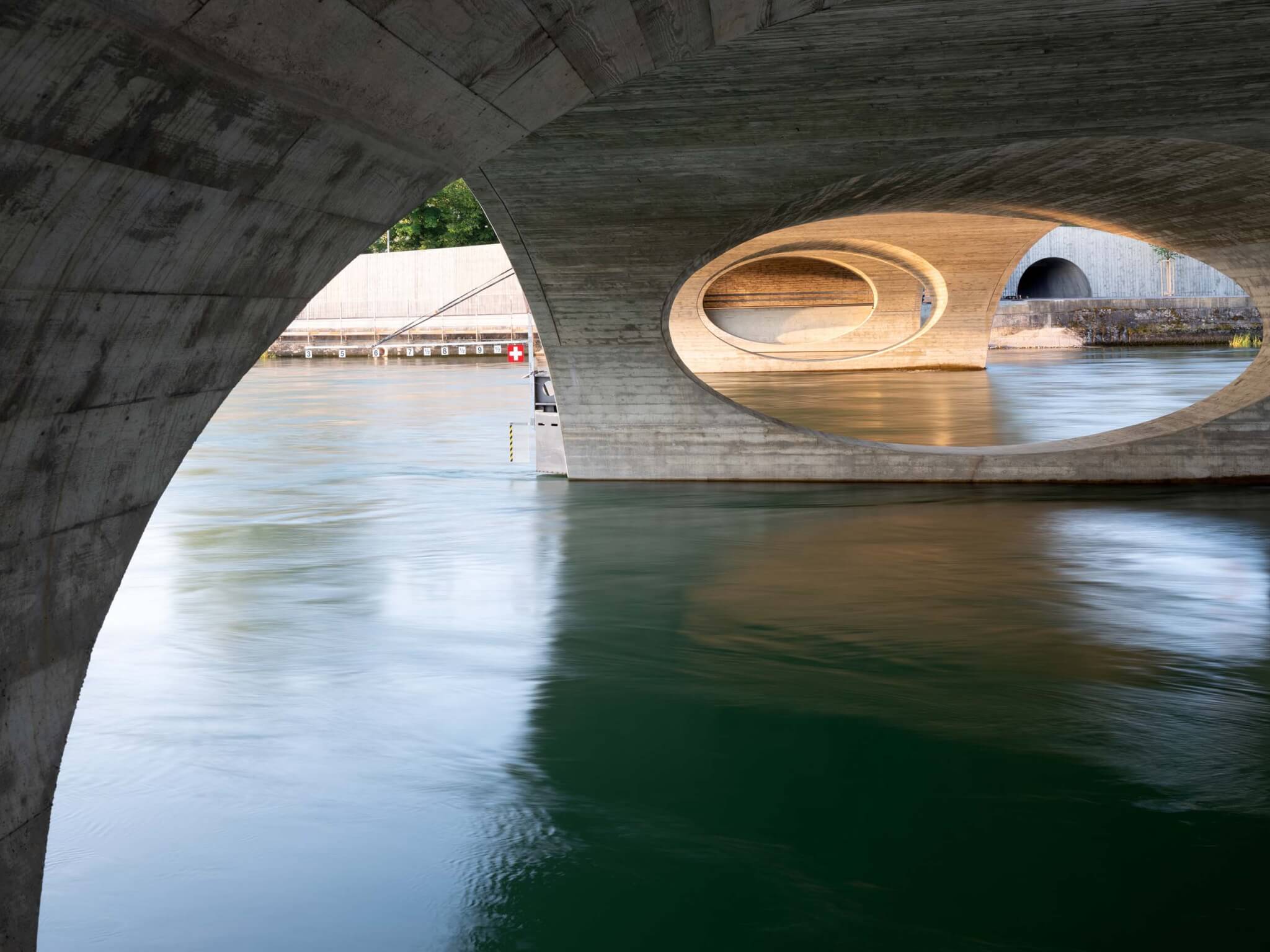 Curves of a bridge in Switzerland